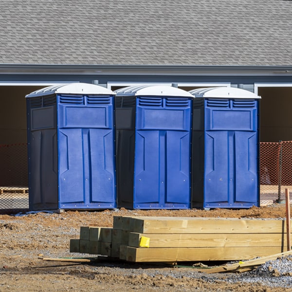 how do you dispose of waste after the portable toilets have been emptied in Williams Iowa